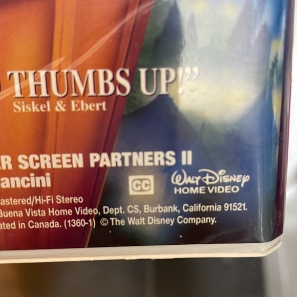 Disney Classics The Great Mouse Detective VHS Tape Vintage Collectable. - Picture 11 of 16